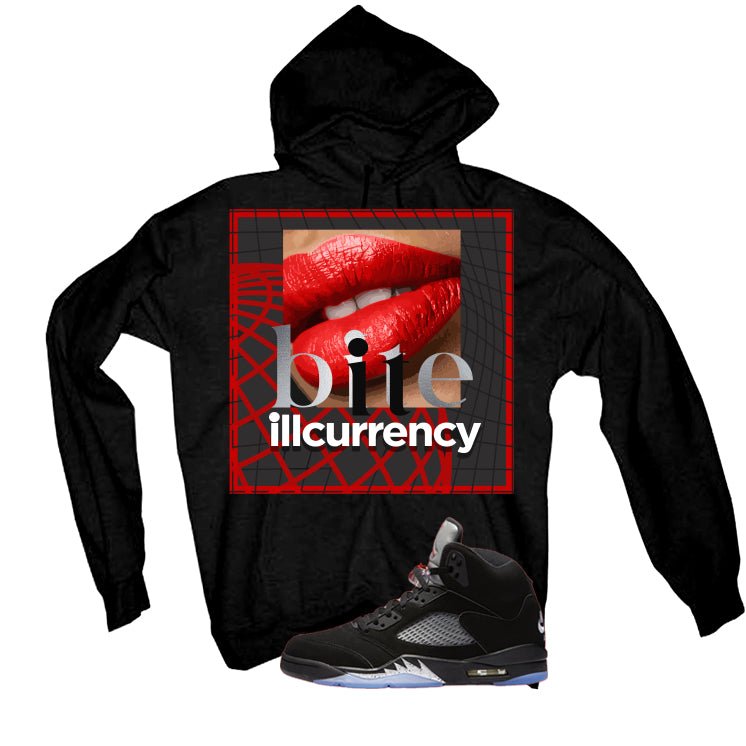 Air Jordan 5 Black Metallic Reimagined T-Shirt (Bite It) product image 3