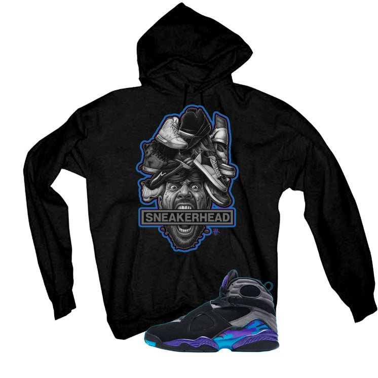 Air Jordan 8 OG Aqua Black T-Shirt (SneakerHead) product image 3