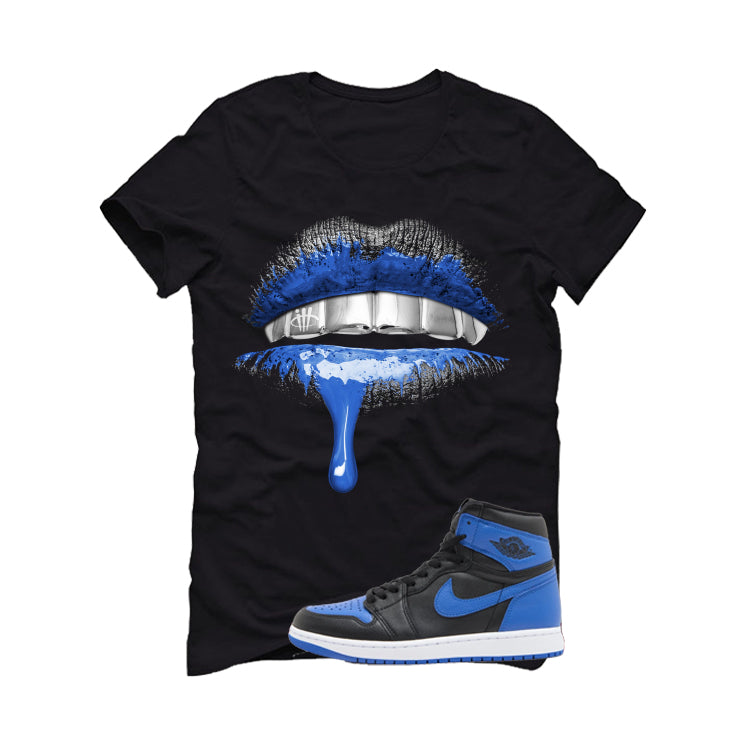 Air Jordan 1 High OG Royal Matching T-Shirt Lips product image 2