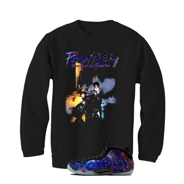Nike Air Foamposite One Galaxy Black T-Shirt (Purple Rain) product image 4