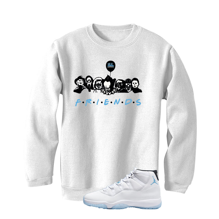 Air Jordan 11 Legend Blue White T-Shirt (Friends) product image 4