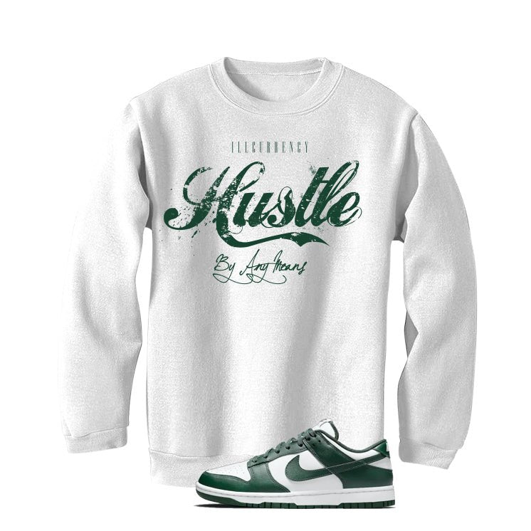 Nike Dunk Low Michigan State White T-Shirt (Hustle By Any product image 3
