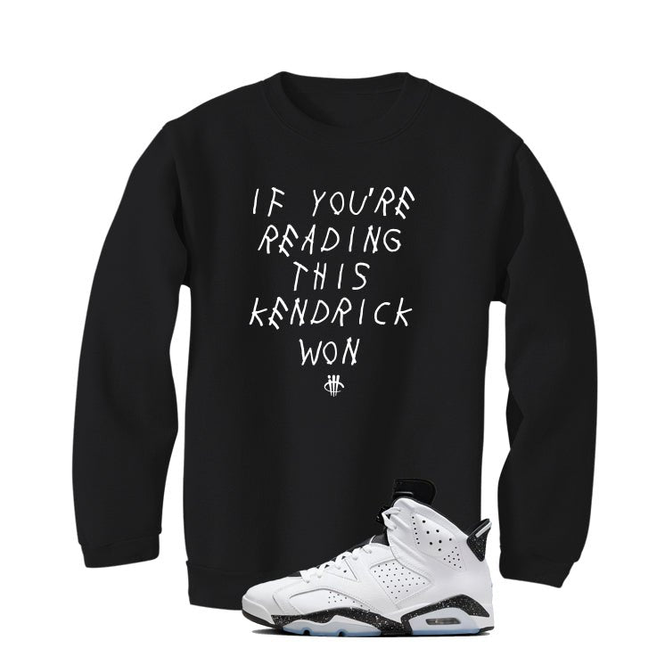 Air Jordan 6 Reverse Oreo Black T-Shirt (If your reading product image 4
