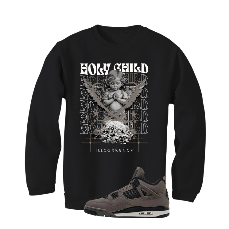 Air Jordan 4 Cave Stone Black T-Shirt (Holy Child) product image 4