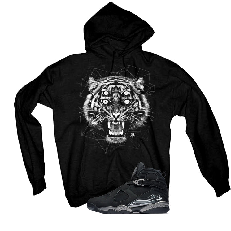 Air Jordan 8 Chrome Matching T-Shirt Black (Four Eyes) product image 3