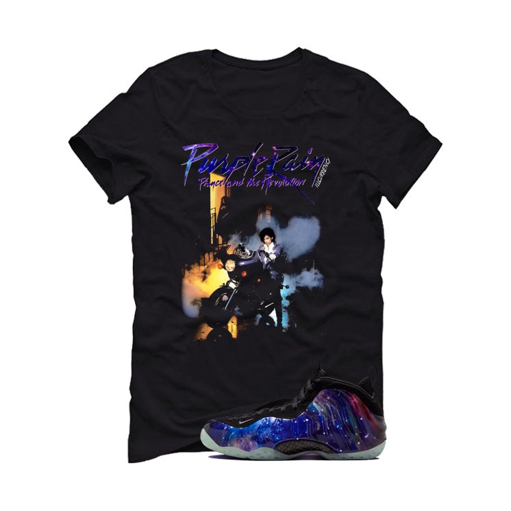 Nike Air Foamposite One Galaxy Black T-Shirt (Purple Rain) product image 2