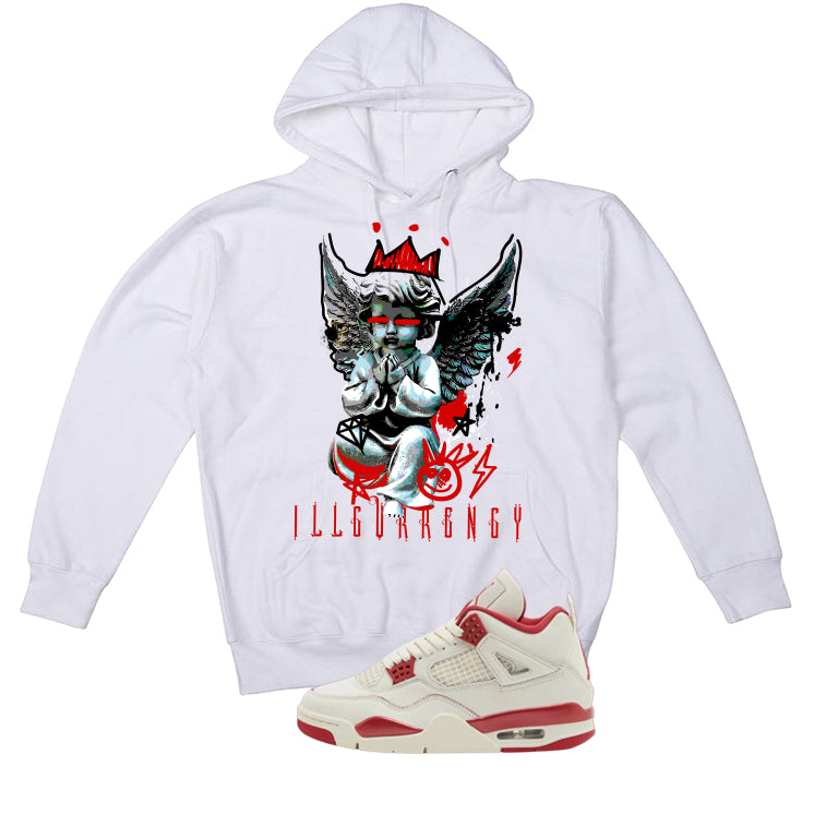 Air Jordan 4 Valentine’s Day (Sierra Red) Matching T-Shirt product image 3