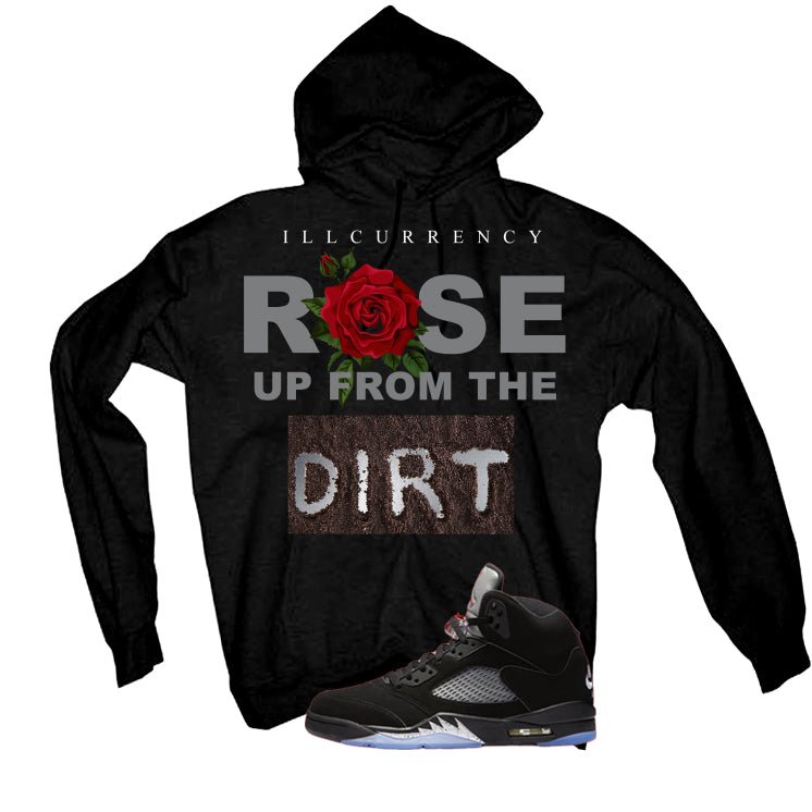 Air Jordan 5 Black Metallic Reimagined T-Shirt (Rose up product image 3