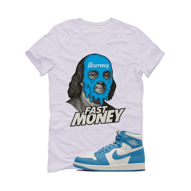Air Jordan 1 High OG UNC Reimagined White T-Shirt (Fast product image 2
