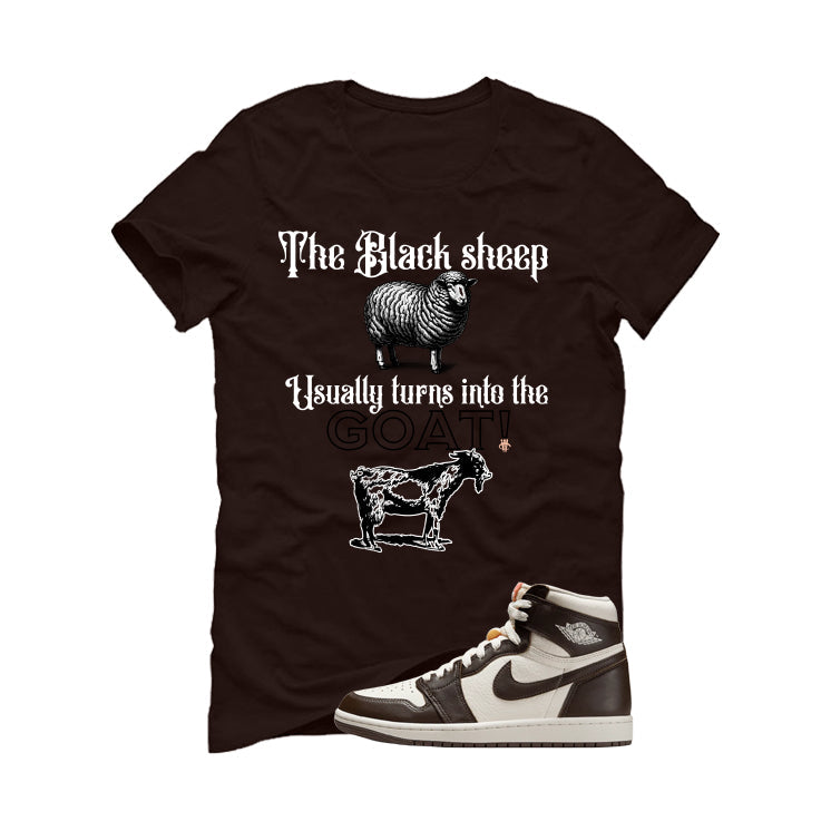 Air Jordan 1 High OG Baroque Brown T-Shirt (the black sheep product image 2