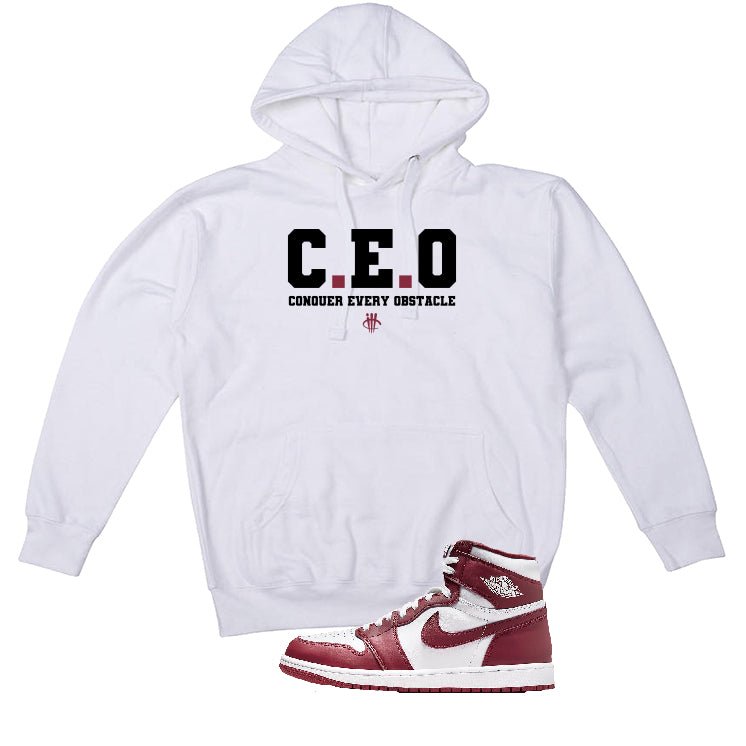 Air Jordan 1 High OG “Team Red” | illcurrency White T-Shirt product image 3
