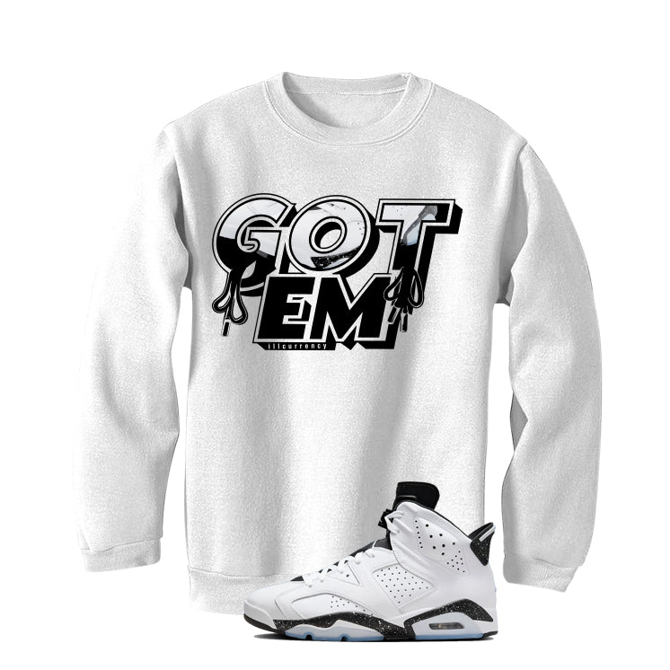 Air Jordan 6 Reverse Oreo White T-Shirt (Got Em) product image 4
