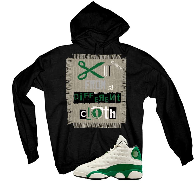 Air Jordan 13 GS Pine Green Black T-Shirt (Cut from a product image 3