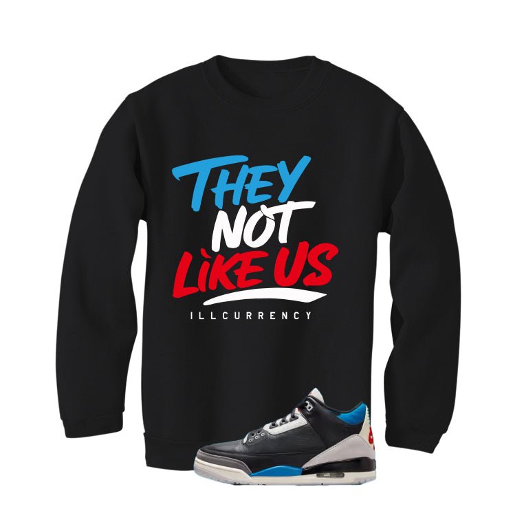 Air Jordan 3 OG Rare Black T-Shirt (They not like us) product image 4