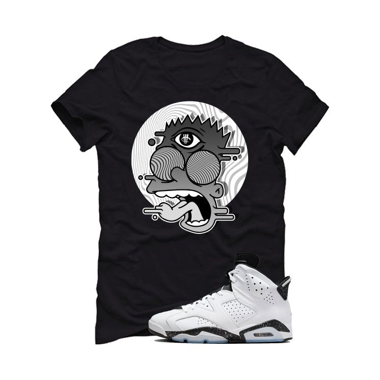 Air Jordan 6 Reverse Oreo Black T-Shirt (Blinded) product image 2