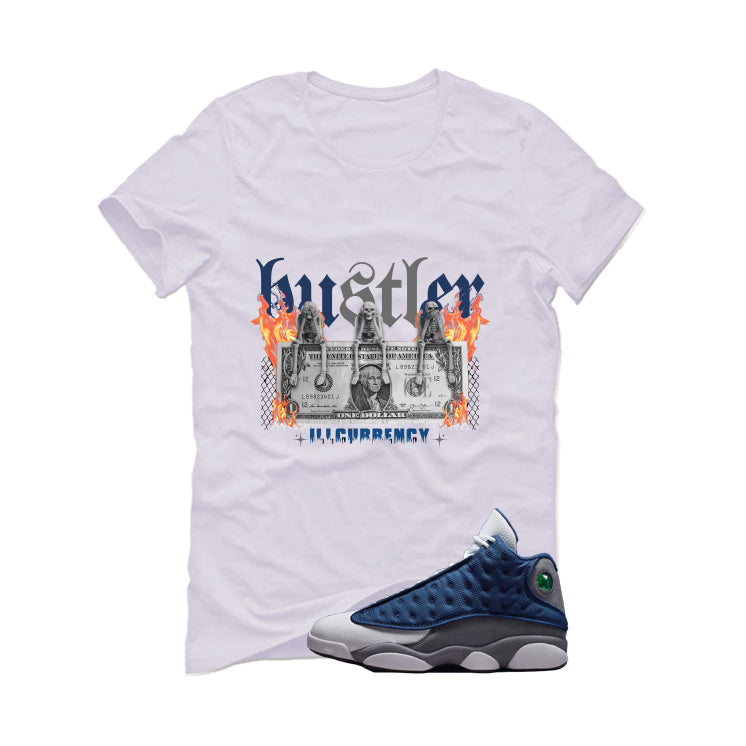 Air Jordan 13 Flint White T-Shirt (See No Evil Hustler) product image 2