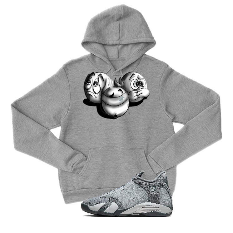 Air Jordan 14 “Flint Grey” | illcurrency T-Shirt (SEE NO product image 3