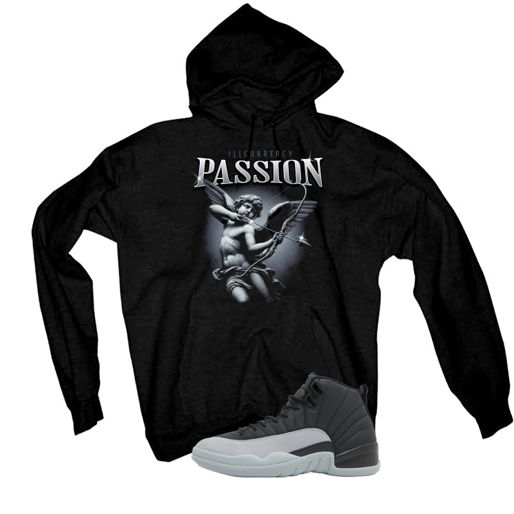 Air Jordan 12 Black/Wolf Grey Black T-Shirt (Passion) product image 3