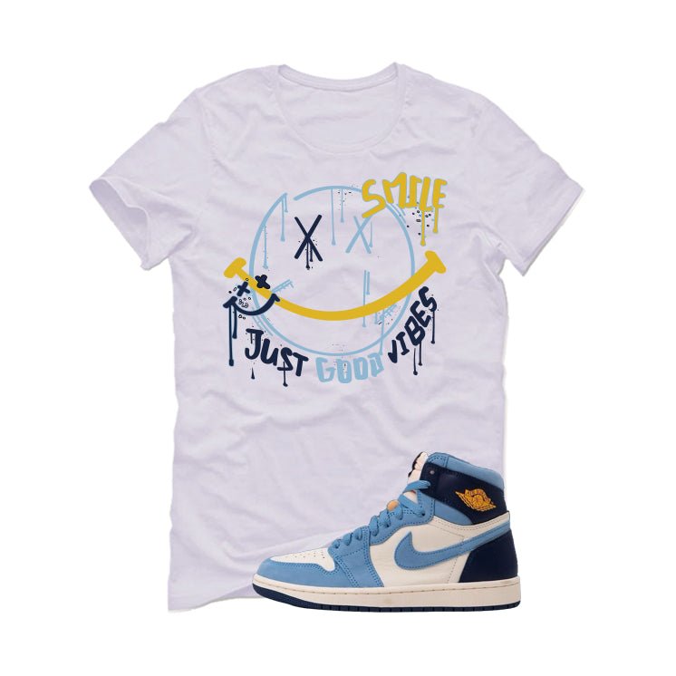 Air Jordan 1 High OG WMNS First in Flight White T-Shirt product image 2