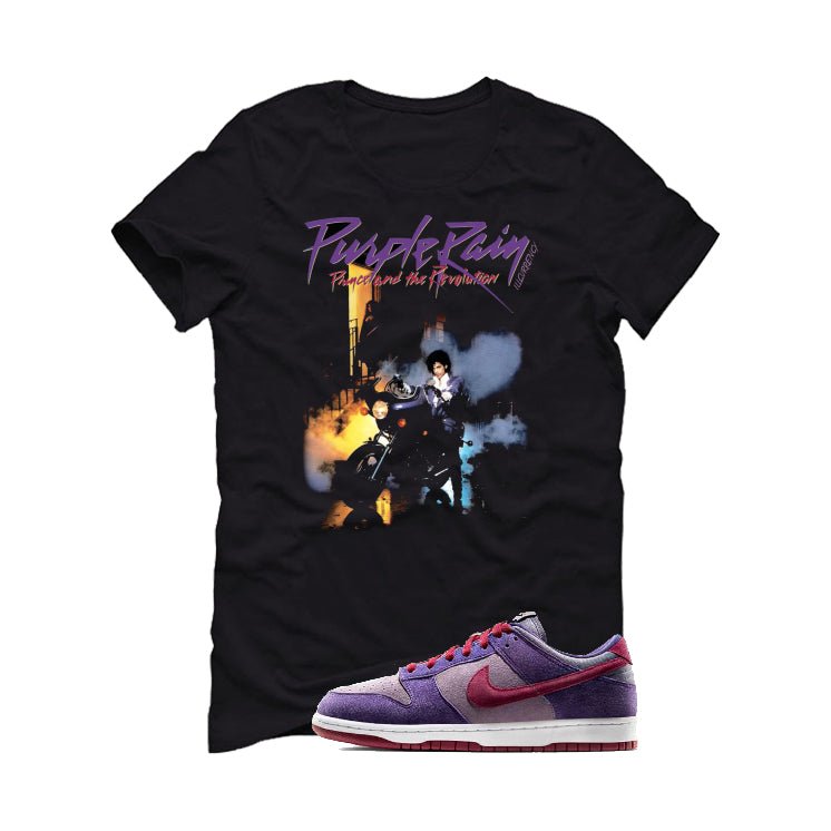 Nike Dunk Low “Plum” | illcurrency Black T-Shirt (Purple product image 2