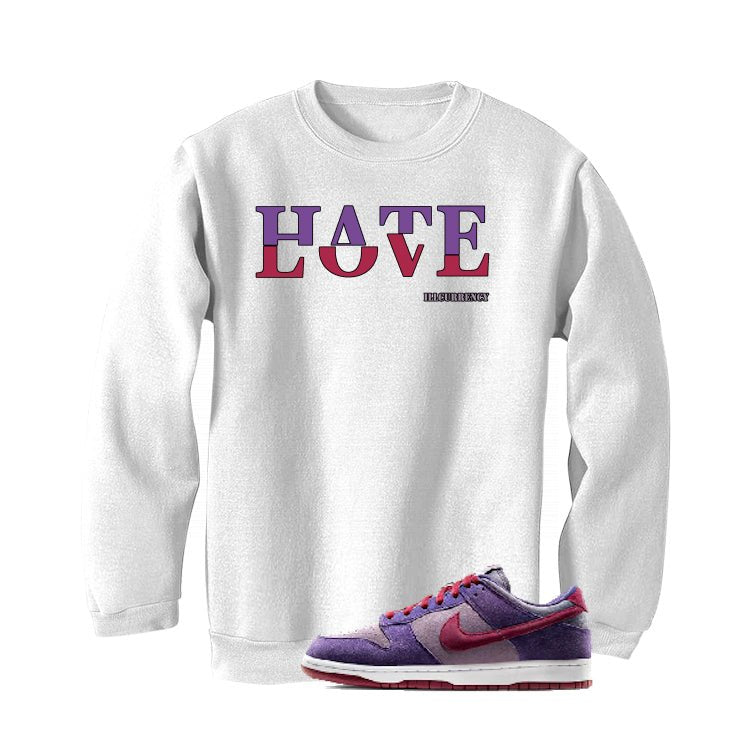 Nike Dunk Low “Plum” | illcurrency White T-Shirt product image 4