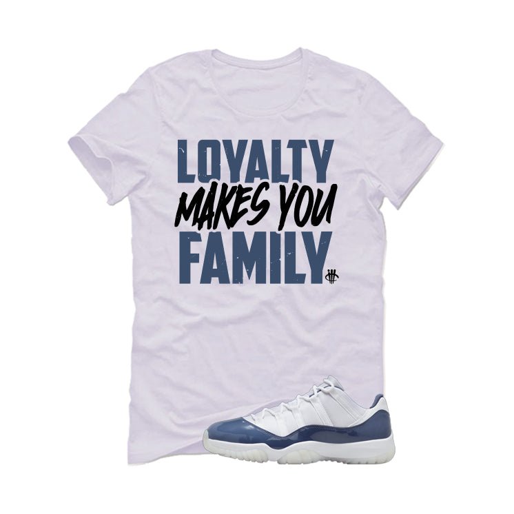 Air Jordan 11 Low Diffused Blue White T-Shirt (Loyalty) product image 2