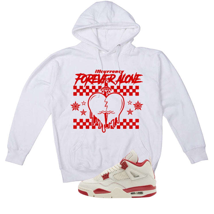 Air Jordan 4 Valentine’s Day (Sierra Red) Matching T-Shirt product image 3