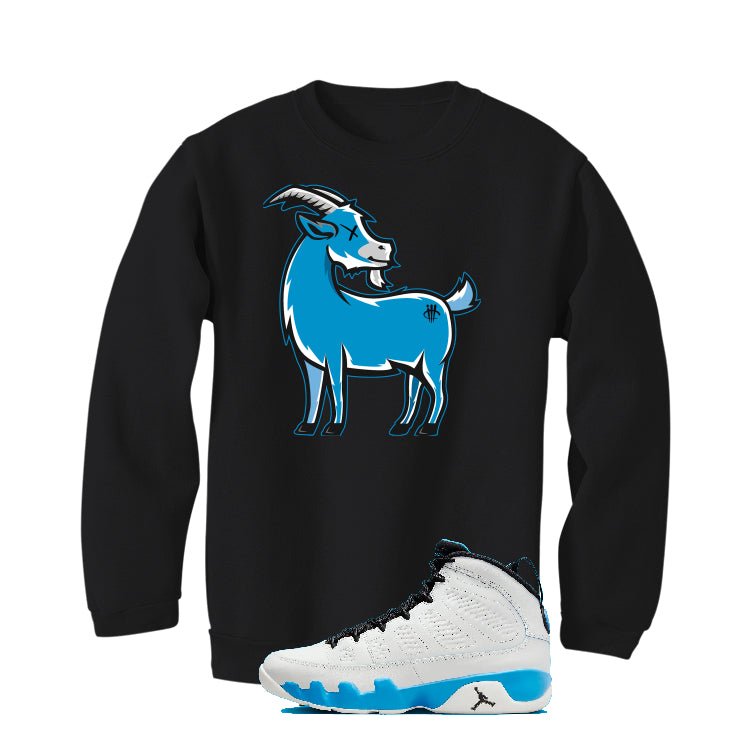 Air Jordan 9 “Powder Blue” | illcurrency Black T-Shirt product image 4