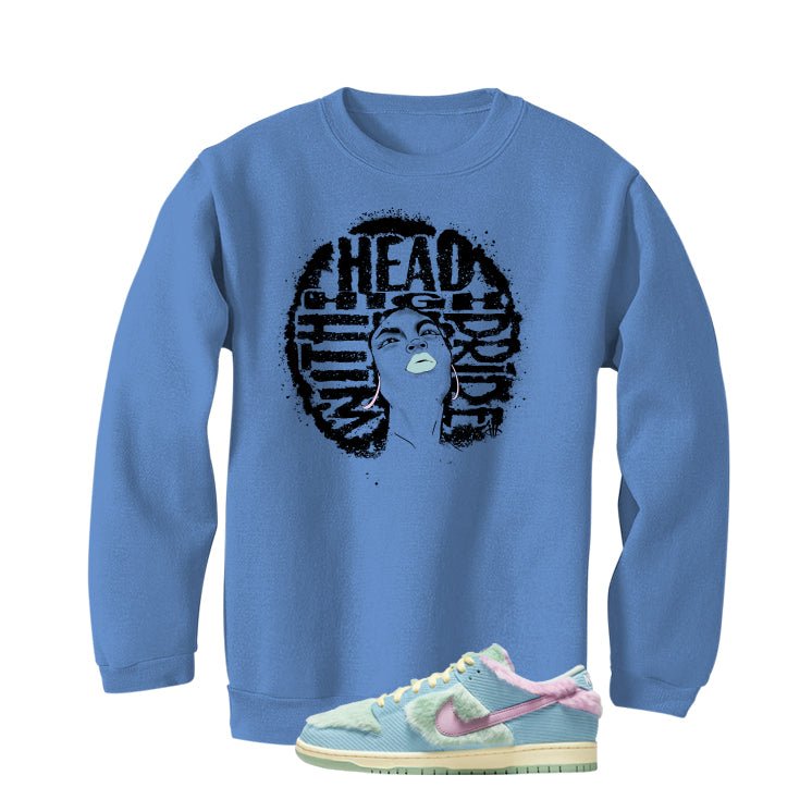 Verdy x Nike SB Dunk Low Visty Carolina Blue T-Shirt (Head product image 4