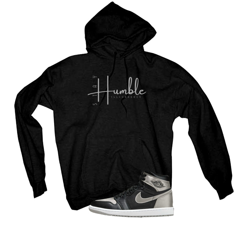 Air Jordan 1 High OG WMNS Satin Shadow Black T-Shirt (Stay product image 3