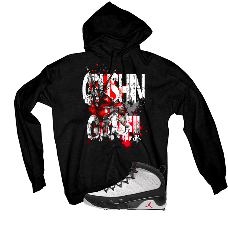 Air Jordan 9 OG Space Jam Matching T-Shirt Black (Crushin product image 3