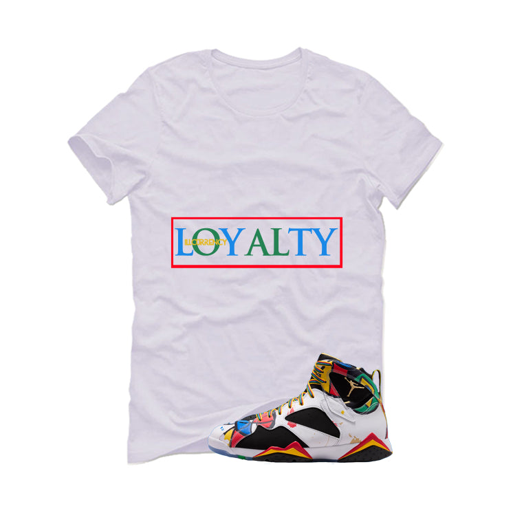 Air Jordan 7 Miro Matching T-Shirt White (Loyalty) product image 2