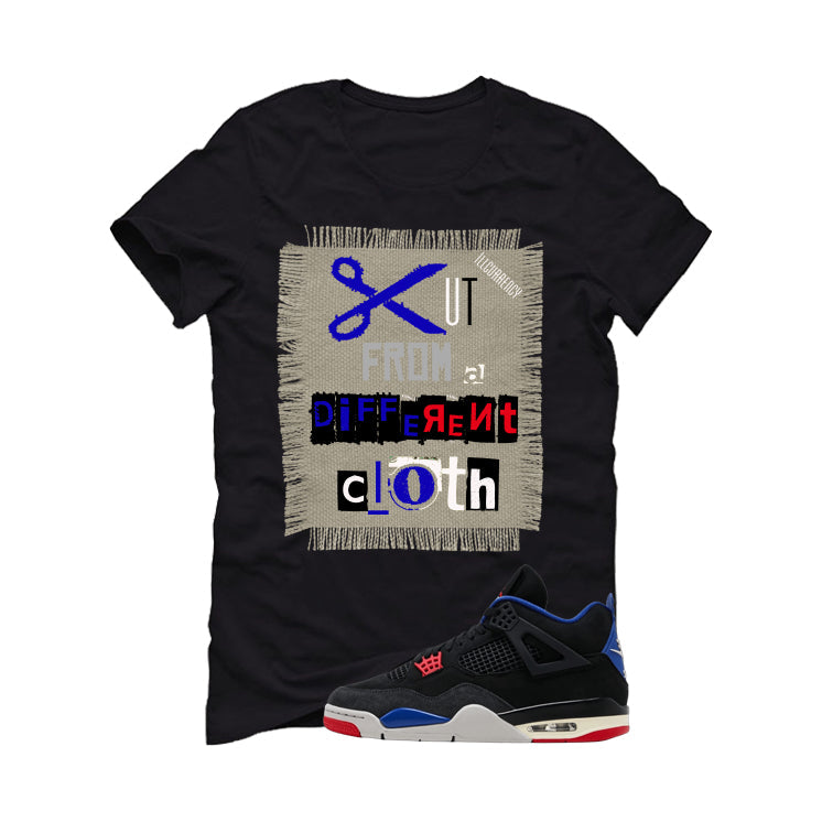 Air Jordan 4 Rare Black T-Shirt (Cut from a different product image 2