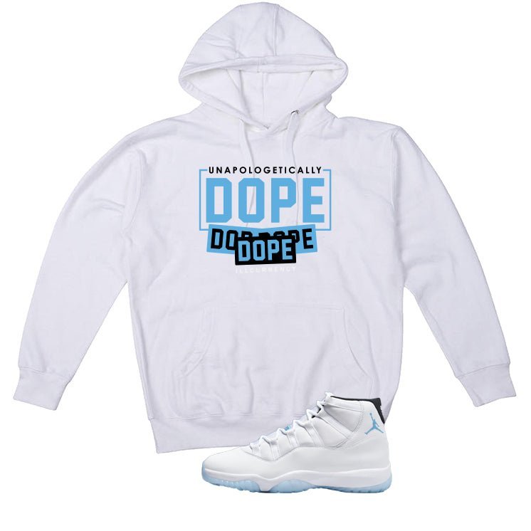 Air Jordan 11 Legend Blue White T-Shirt (DOPE)| illcurrency product image 3