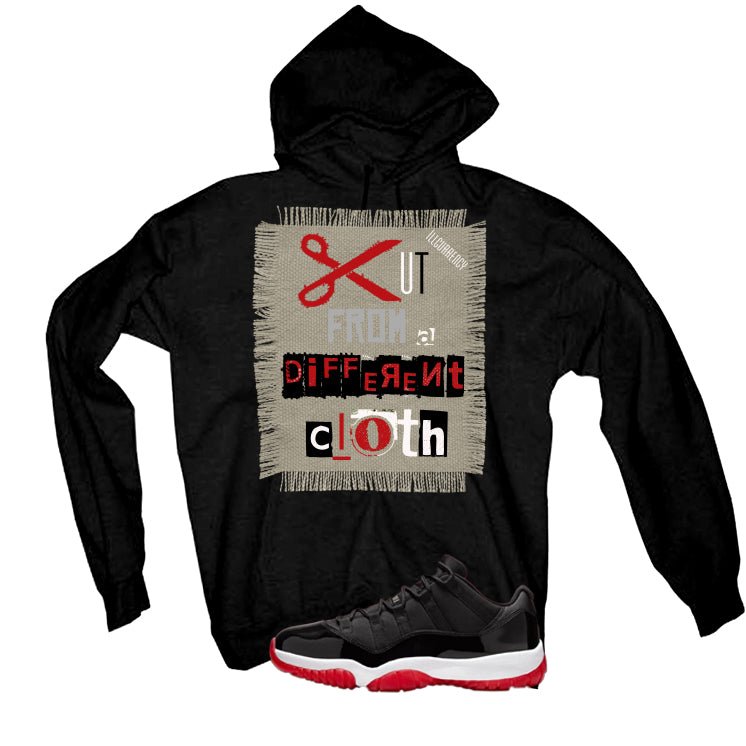Air Jordan 11 Low Bred Black T-Shirt (Cut from a different product image 3