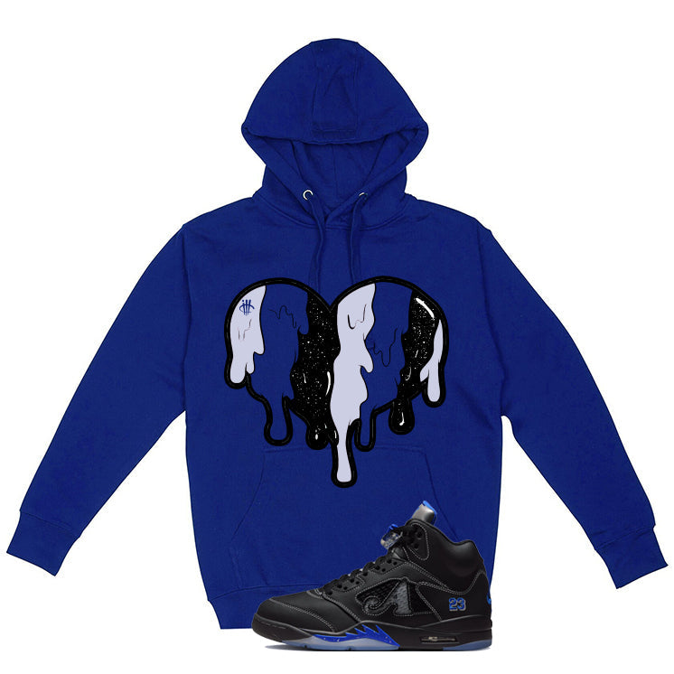 Awake NY x Air Jordan 5 Racer Blue Royal T-Shirt (Heart) product image 3