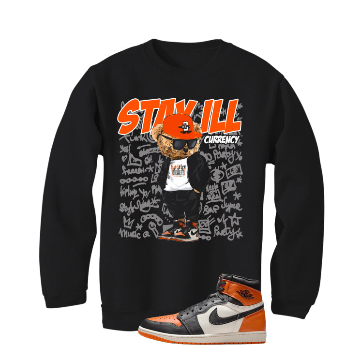 Air Jordan 1 High OG Shattered Backboard Black T-Shirt product image 3