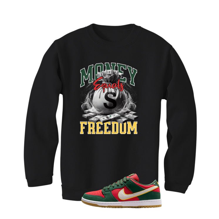 Nike SB Dunk Low PRM Seattle Supersonics Black T-Shirt product image 4