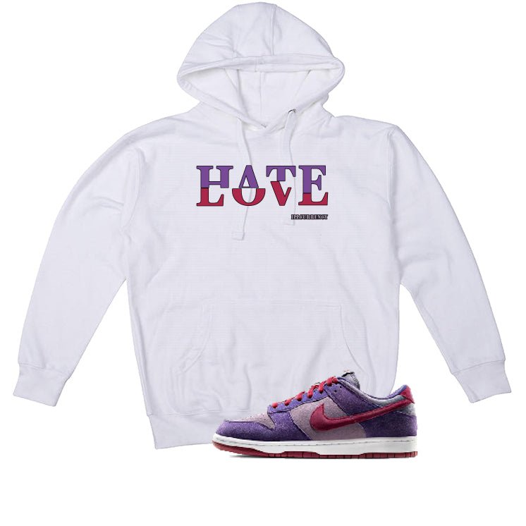 Nike Dunk Low “Plum” | illcurrency White T-Shirt product image 3