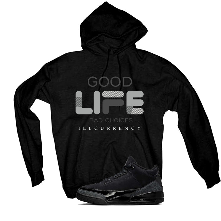 Air Jordan 3 Black Cat T-Shirt (Bad Choices)| illcurrency product image 3