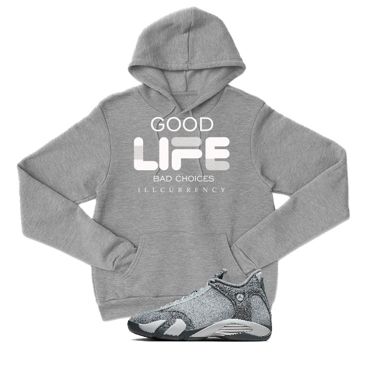 Air Jordan 14 “Flint Grey” | illcurrency T-Shirt (Bad product image 3