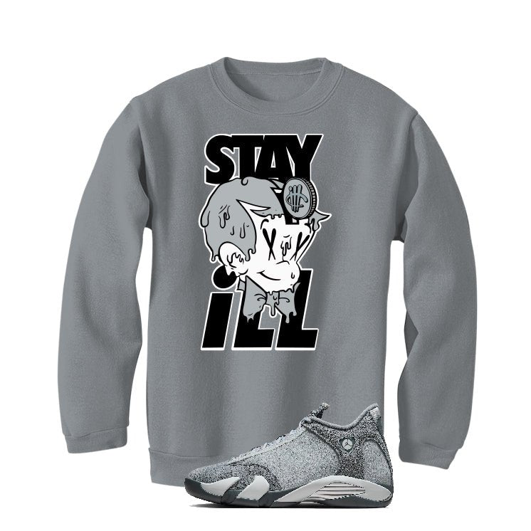 Air Jordan 14 “Flint Grey” | illcurrency T-Shirt (ILL product image 4