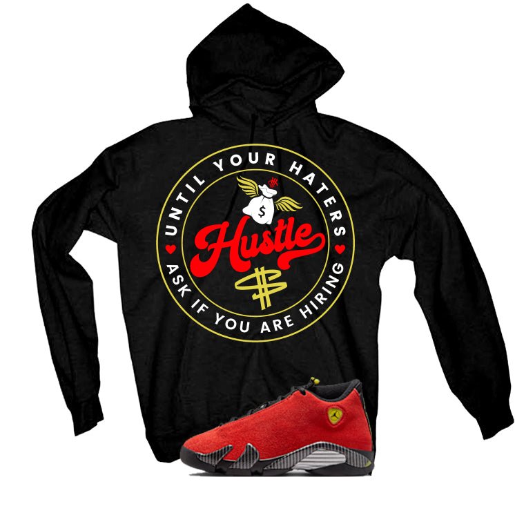 Air Jordan 14 Ferrari Black T-Shirt (Haters Catch Up) product image 3