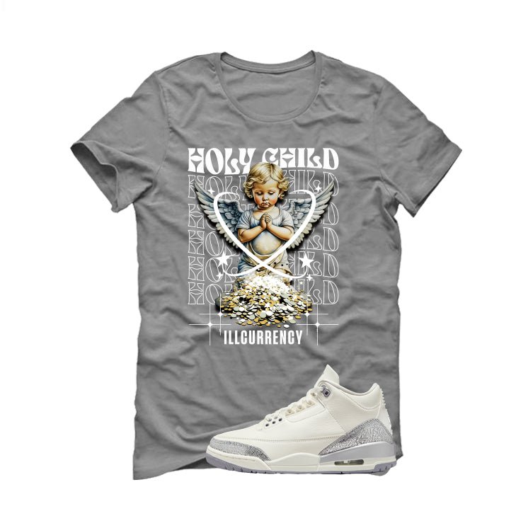 Air Jordan 3 WMNS Sail Grey T-Shirt (Holy Child) product image 2