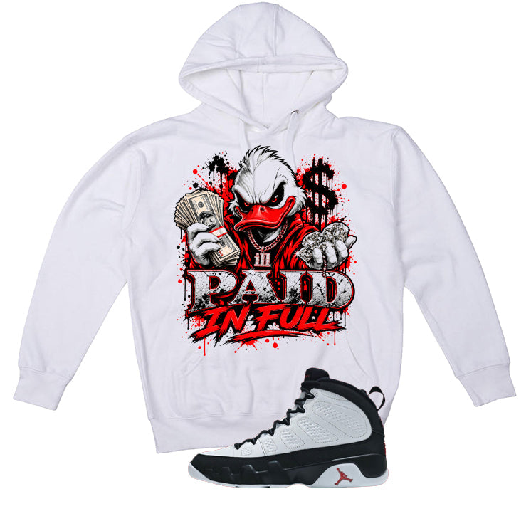 Air Jordan 9 OG Space Jam Matching T-Shirt Paid in Full product image 3