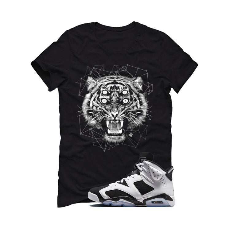 Air Jordan 6 Oreo Matching T-Shirt Black (Four Eyes) product image 2