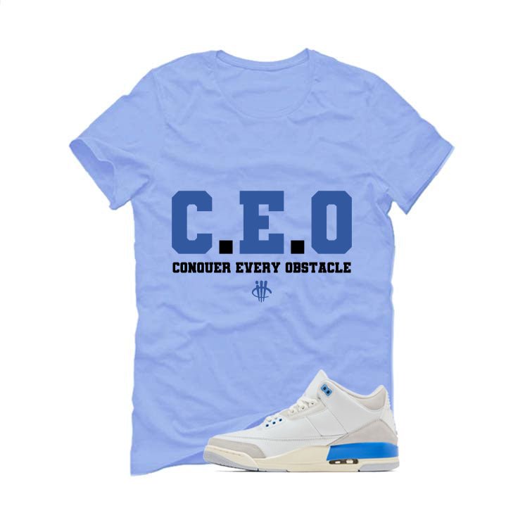 Air Jordan 3 Lucky Shorts Carolina Blue T-Shirt (CEO) product image 2