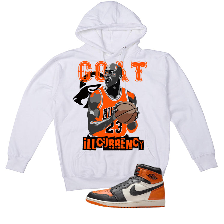 Air Jordan 1 High OG Shattered Backboard White T-Shirt (MJ product image 3