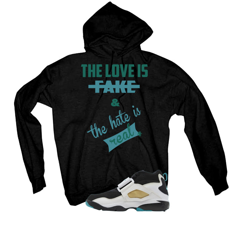 Nike Air Diamond Turf Emerald Black T-Shirt (Love Is Fake) product image 3