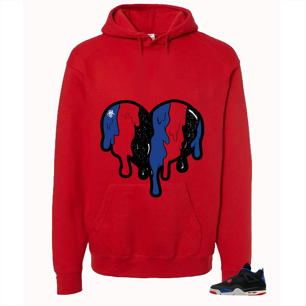 Air Jordan 4 Rare Red T-Shirt (Heart)| illcurrency product image 3